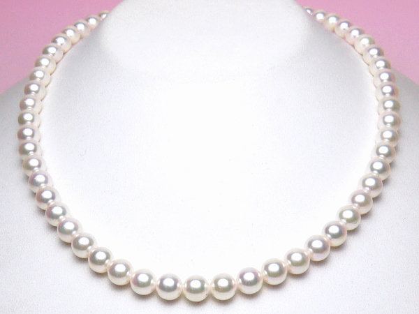 アコヤ真珠ネックレス（7.5～7.0ミリ）