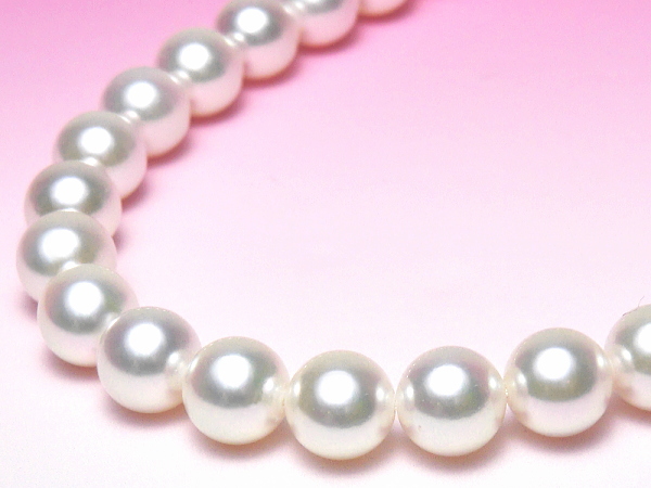アコヤ真珠ネックレス（7.5～7.0ミリ）