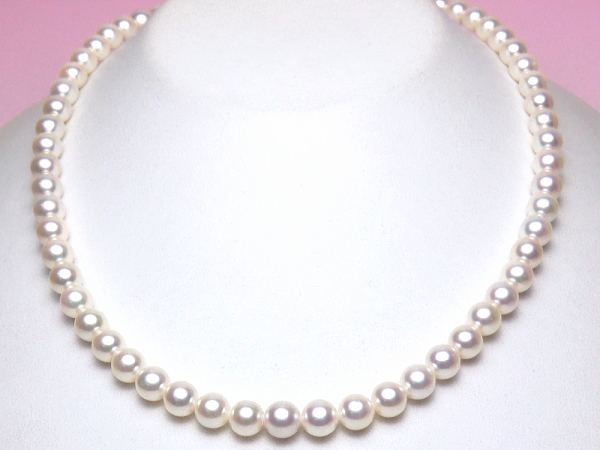 アコヤ真珠ネックレス（7.0～6.5ミリ）