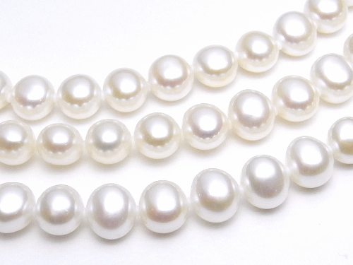 淡水真珠ロングネックレス（9.0～8.0mm/120cm）