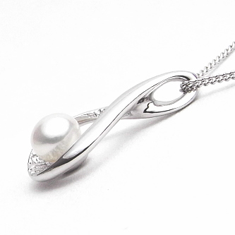 淡水真珠ペンダント（6mm）