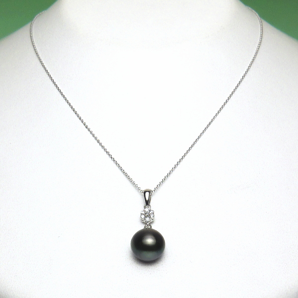 黒蝶真珠ペンダント