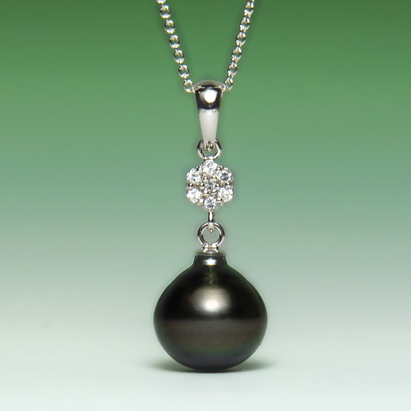 黒蝶真珠ペンダント